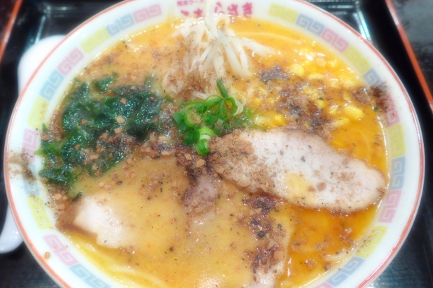 Example of ramen dishes